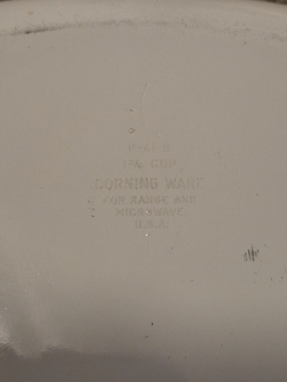 1970s Corning Ware Le Persil La Sauge Spice Of Life P-41-B